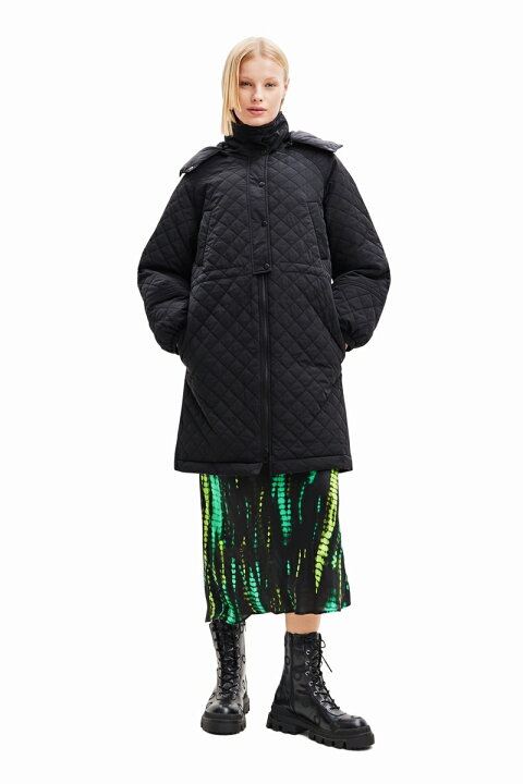楽天市場】パフスリーブ キルティングコート／デシグアル（Desigual 