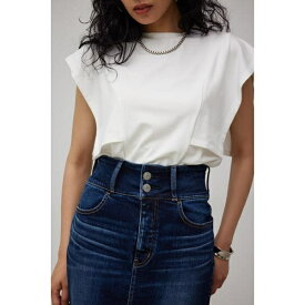 PANEL SLEEVE CUT TOPS／アズールバイマウジー（AZUL BY MOUSSY）