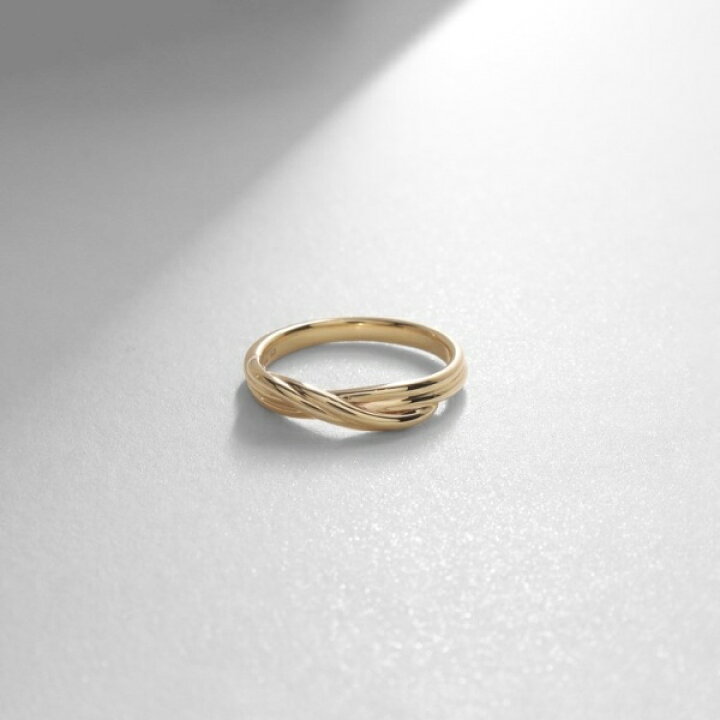 楽天市場】K10ダブルロウクロス リング／ココシュニック（COCOSHNIK  