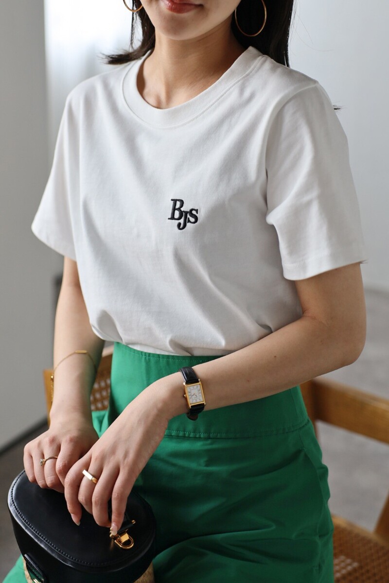 当店限定販売 BJS刺繍Tシャツ／ボンジュールサガン（BONJOUR SAGAN 