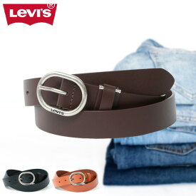 Levi's/オーバルバックル 30mm レザーベルト　／リーバイス（Levi’s）