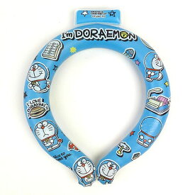 ドラえもん 涼感リング(M) I’mDORAEMON ブルー 暑さ・熱中症対策グッズ／パーフェクト・ワールド・トーキョー（Perfect World Tokyo）