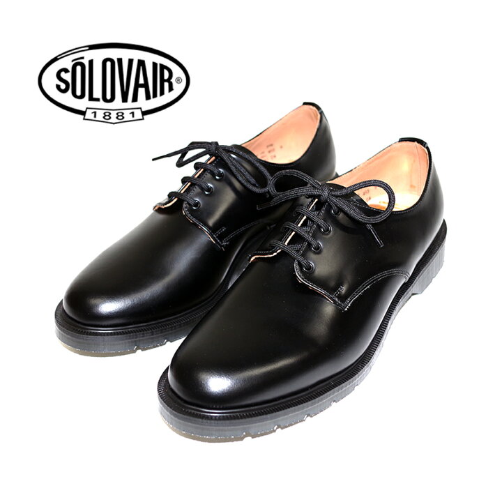 楽天市場】SOLOVAIR (ソロヴェアー) / プレーントゥシューズ 4EYE SHOE 