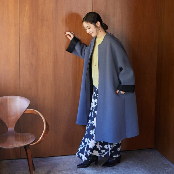 楽天市場】【web限定カラー有】ボンディングロングコート／ドゥ 