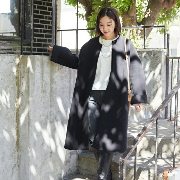 楽天市場】【web限定カラー有】ボンディングロングコート／ドゥ 