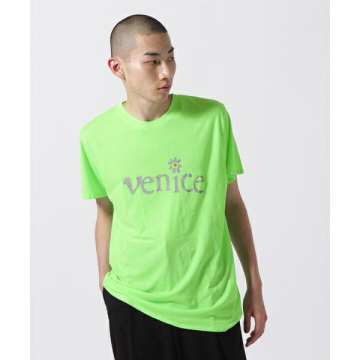 楽天市場】ERL／イーアールエル／VENICE TSHIRT／ロゴTシャツ 