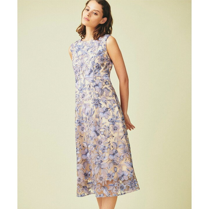 楽天市場】チュールフラワー刺繍ドレス／グレースコンチネンタル  