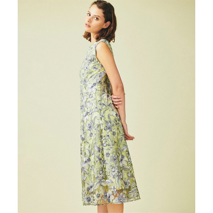 楽天市場】チュールフラワー刺繍ドレス／グレースコンチネンタル  