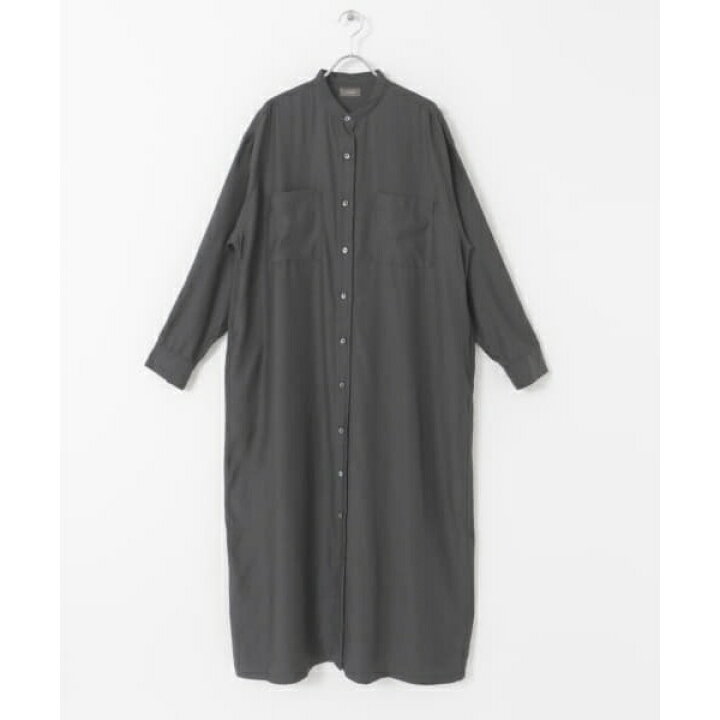 楽天市場】WIRROW Cupro cotton shirt dress／かぐれ（kagure） : 丸井  