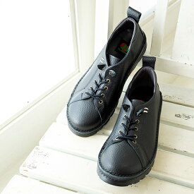 本革 軽量 コンフォート カジュアルシューズ／JS ハートレーベル（JS Heartlavel）