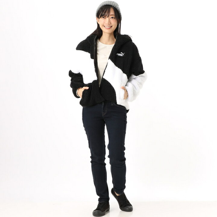 楽天市場】【プーマ／PUMA】ビッグ キャット フーデッド シェルパ 