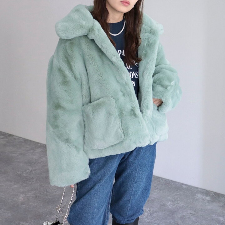 楽天市場】【WEB限定】【JAKKE/ジャッキー】フェイクファーコート  