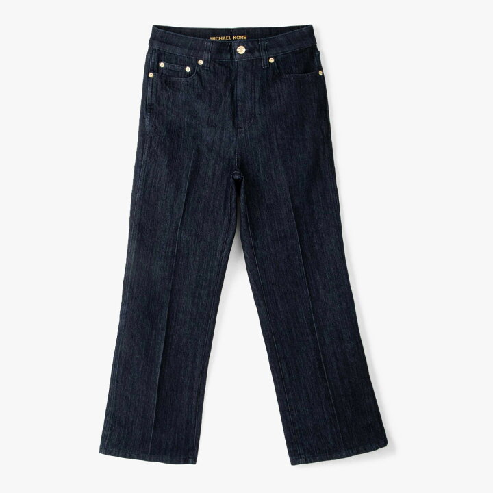 楽天市場】クロップ フレア ストレッチデニムパンツ／マイケル・コース 