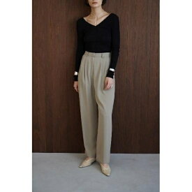 CLANE／クラネ／BASIC TUCK PANTS／エルエイチピー（LHP）