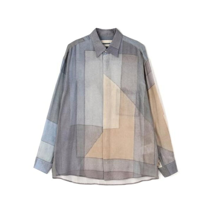 楽天市場】YOKE／ヨーク／Printed Regular Collar Shirt／ガーデン 