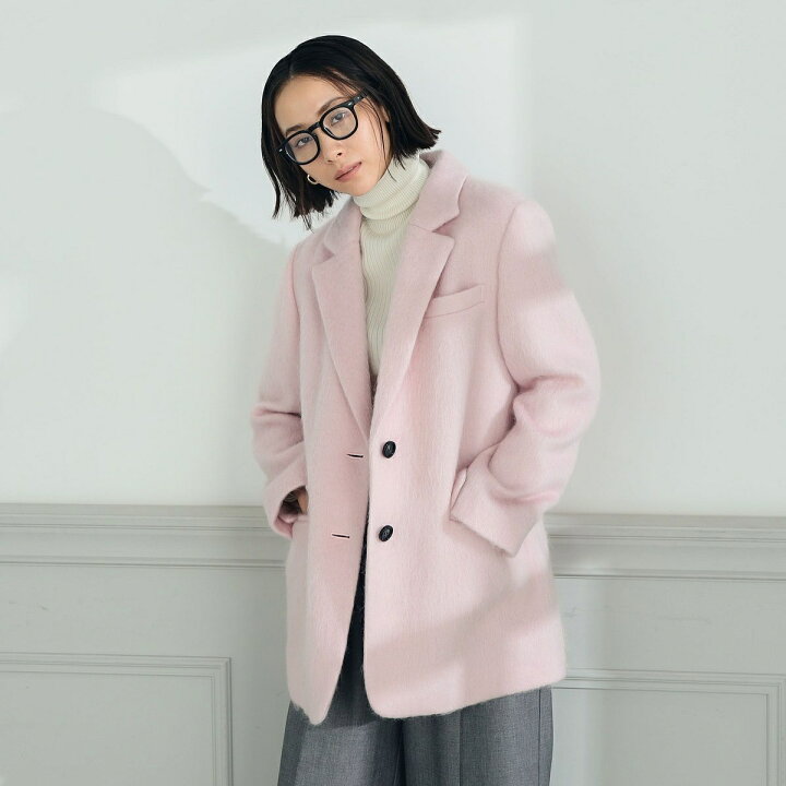 楽天市場】◇【WEB限定】モヘヤシャギーPREMIUMテーラードジャケット 