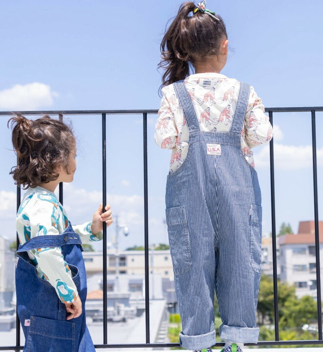 楽天市場】【COTTON from U.S.A】ビッグポケットデニムオーバーオール 