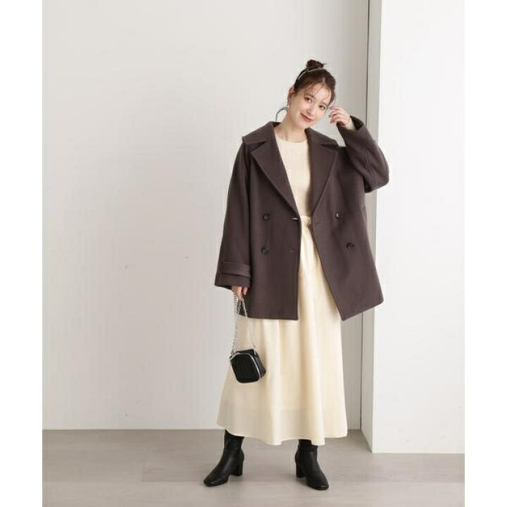 楽天市場】ウールパイルダブルミディコート《S Size Line》／エヌ  