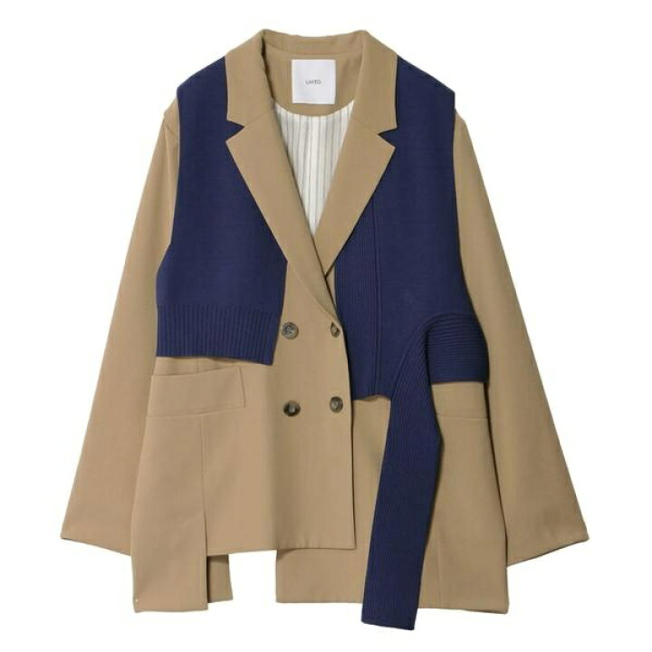 楽天市場】UN3D.／アンスリード／KNIT DOCKING JK／ロイヤルフラッシュ  