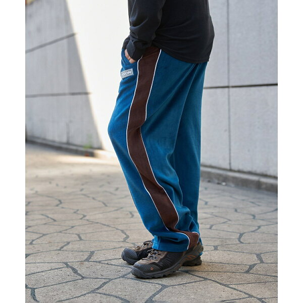 VISION STREET WEAR ビジョンストリートウェア ベロアトラックパンツ／ヴァンスエクスチェンジ（VENCE EXCHANGE）