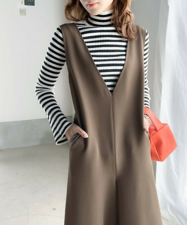 ≪通常販売≫one tuck belted easy wide slacks（ワンタックベルテッド  