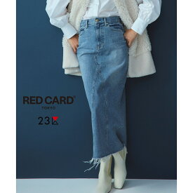 【RED CARD TOKYO×23区】デニム Iライン スカート／23区（23KU）