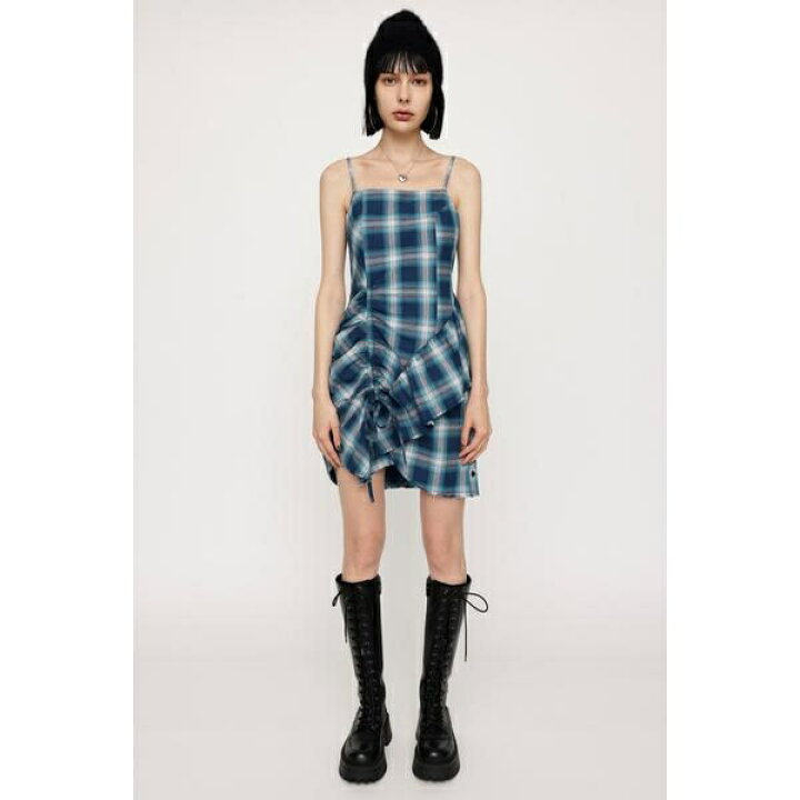 楽天市場】DAMAGE FLANNEL CAMI ショートワンピース／スライ（SLY  