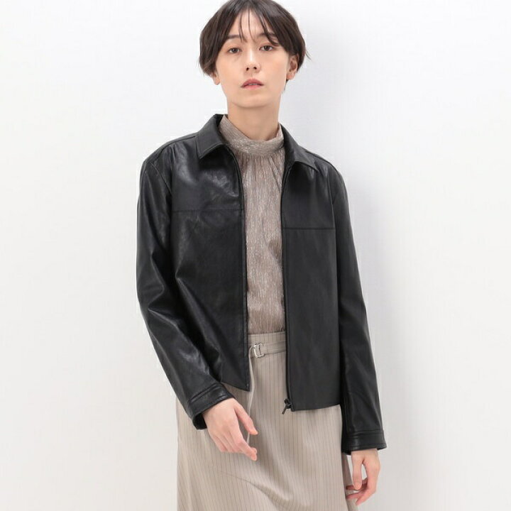 楽天市場】〔 Sサイズ 〕 フェイクレザー シングルライダース／K.T 