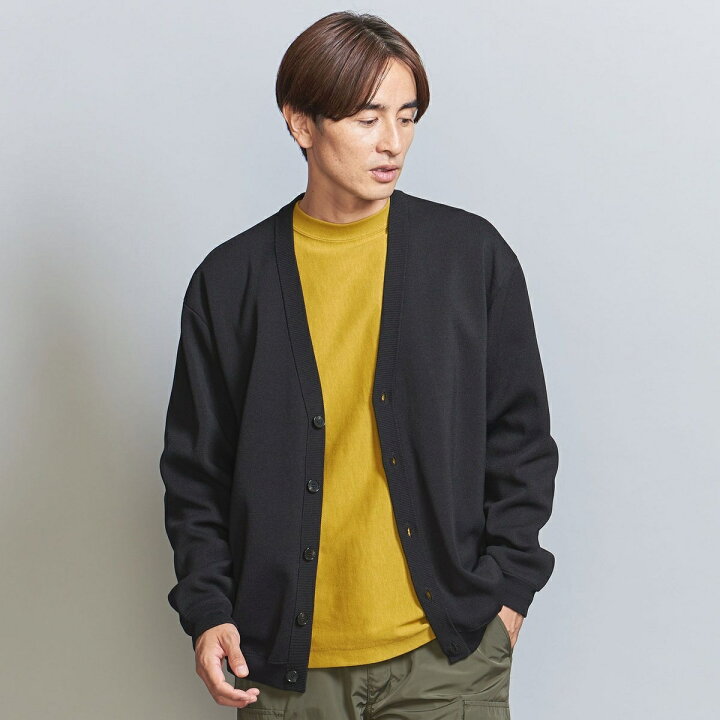 楽天市場】クリーン ミラノリブ Vネック カーディガン／ビューティー  