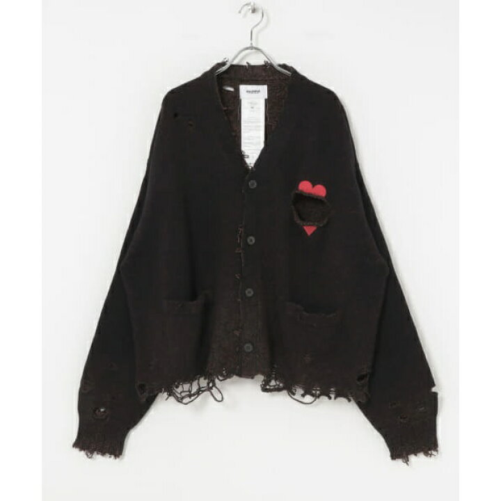 楽天市場】doublet BROKEN HEART CARDIGAN／アーバンリサーチ（URBAN  