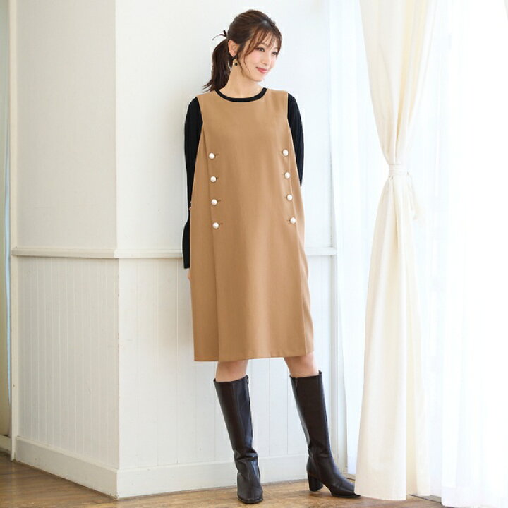 楽天市場】バックファスナージャンパースカート／ローズティアラ（Rose  