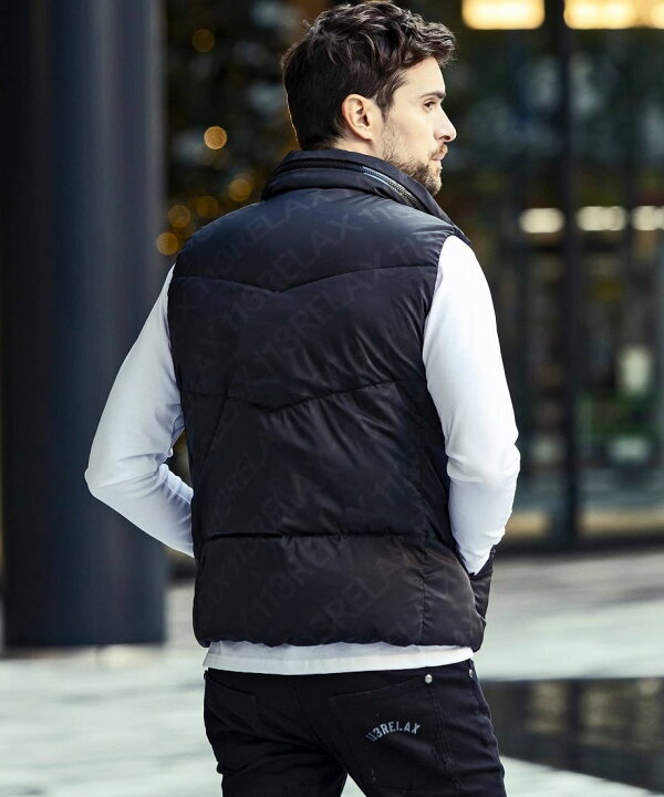 楽天市場】1PIU1UGUALE3 RELAX 総柄ダウンベスト／ウノピゥウノウ  