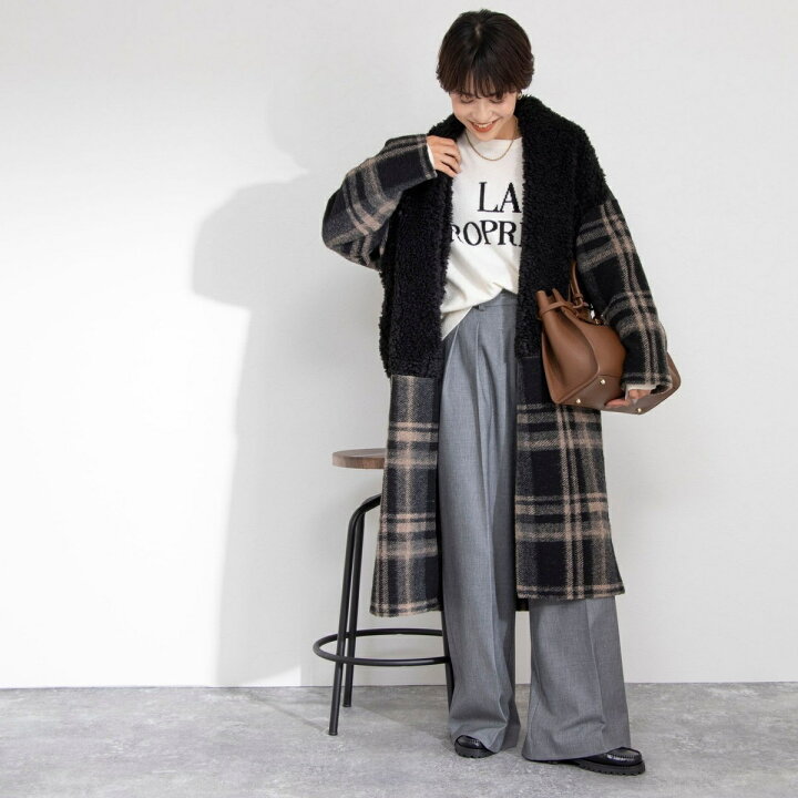 楽天市場】◇【WEB限定】イタリアンエアリーファー付きコート 