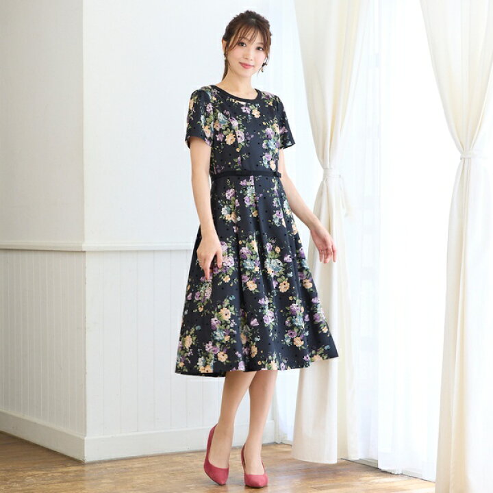 楽天市場】フロッキードットワンピース／ローズティアラ（Rose Tiara 