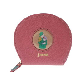 ワンポイントモチーフラウンド型二つ折り財布／ホコモモラ（JOCOMOMOLA）