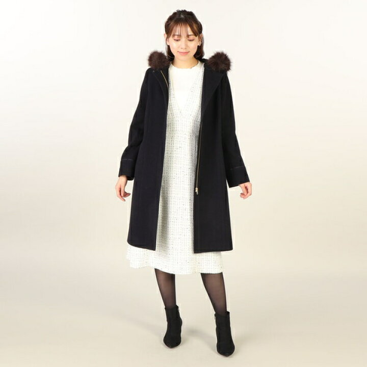 楽天市場】【尾州織】フロントジップコート／レッセパッセ（LAISSE 