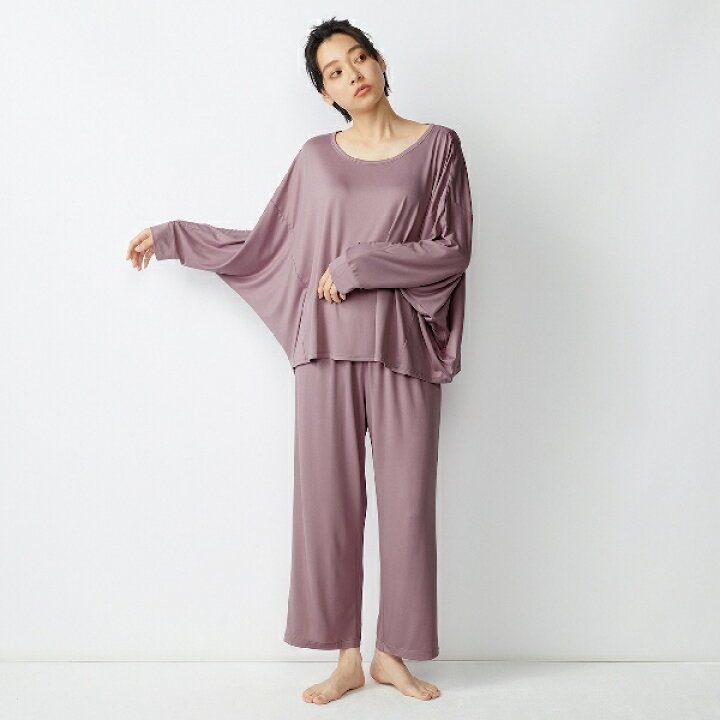楽天市場】ドルマンスリーブジャージー パジャマセット／アモスタイル  