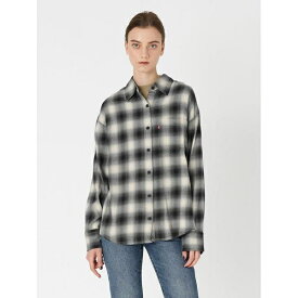 NOLA オーバーサイズシャツ ブラック JAMES PLAID／リーバイス（Levi’s）