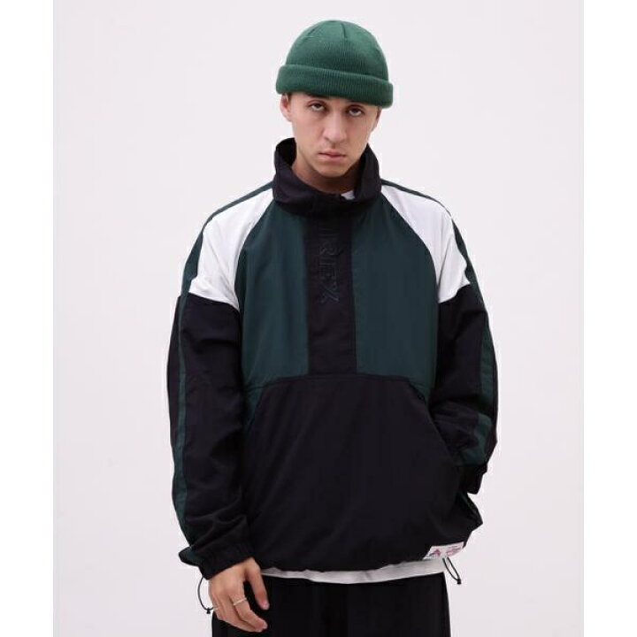 楽天市場】TRICOLOR HALF ZIP ANORACK ／ トリコロール ハーフジップ 