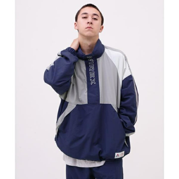 楽天市場】TRICOLOR HALF ZIP ANORACK ／ トリコロール ハーフジップ 