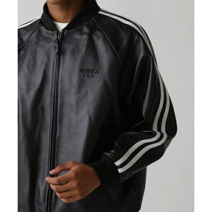 楽天市場】《WEB＆DEPOT限定》TRACK LEATHER JACKET ／ トラック 