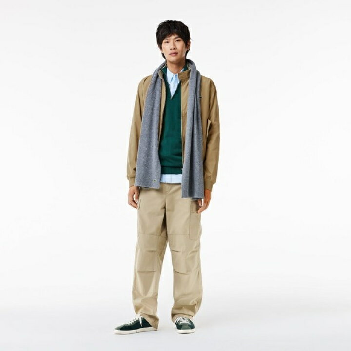 楽天市場】シャワープルーフハリントンジャケット／ラコステ（LACOSTE 