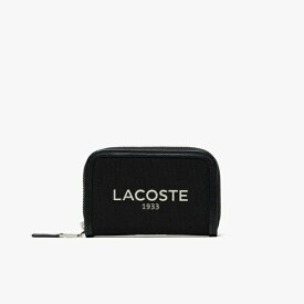 ヘリテージキャンバス ジップカードケース／ラコステ（LACOSTE）