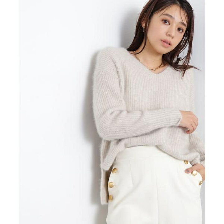 楽天市場】ハンドウォッシャブルシリーズ Vネックニット／ナチュラル  