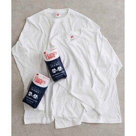 『別注』Hanes×DOORS　2P DOORS Fit Long-Sleeve T-shirts／アーバンリサーチ ドアーズ（URBAN RESEARCH DOORS）