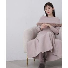 2Wayケープニットワンピース／プロポーション ボディドレッシング（PROPORTION BODY DRESSING）