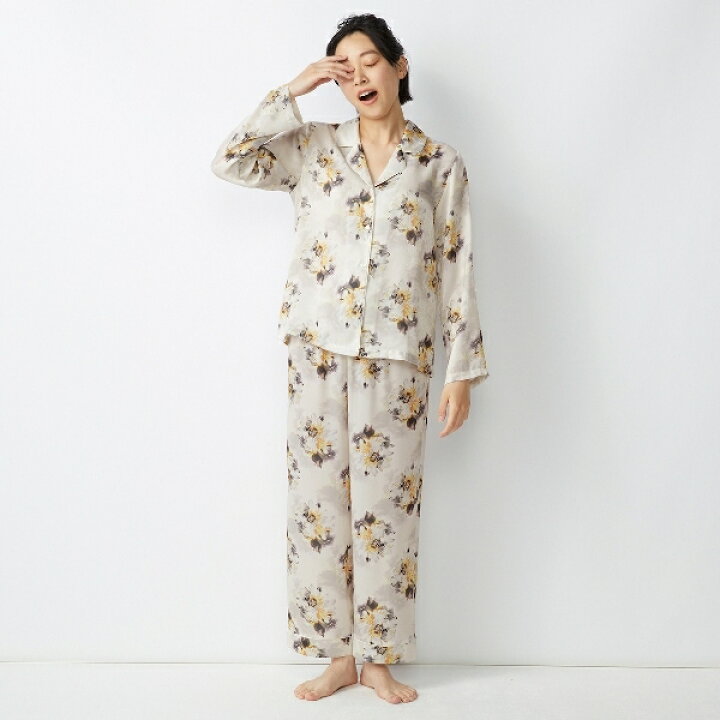 楽天市場】アモスタイル 25thアニバーサリー サテンシャツパジャマ  