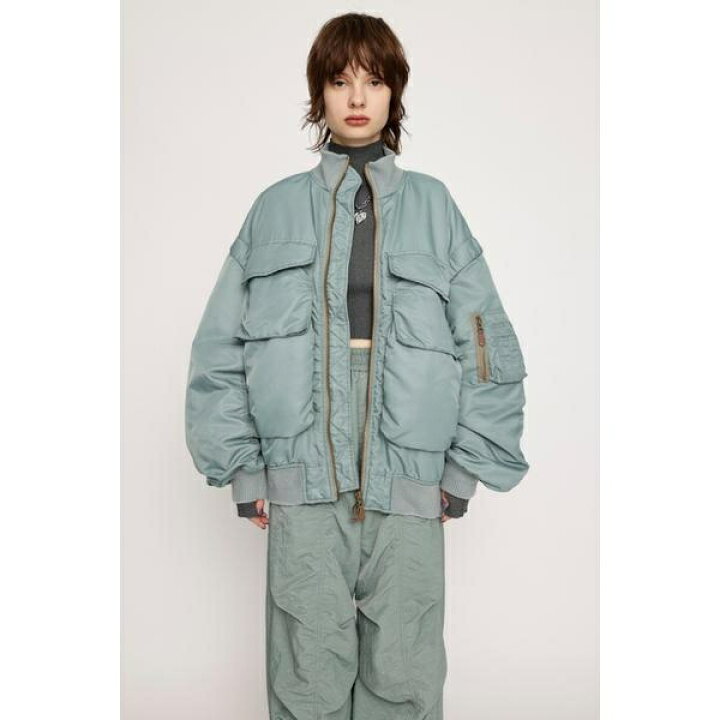 楽天市場】DAMAGE 2WAY OVER MA-1／スライ（SLY） : 丸井（マルイ  