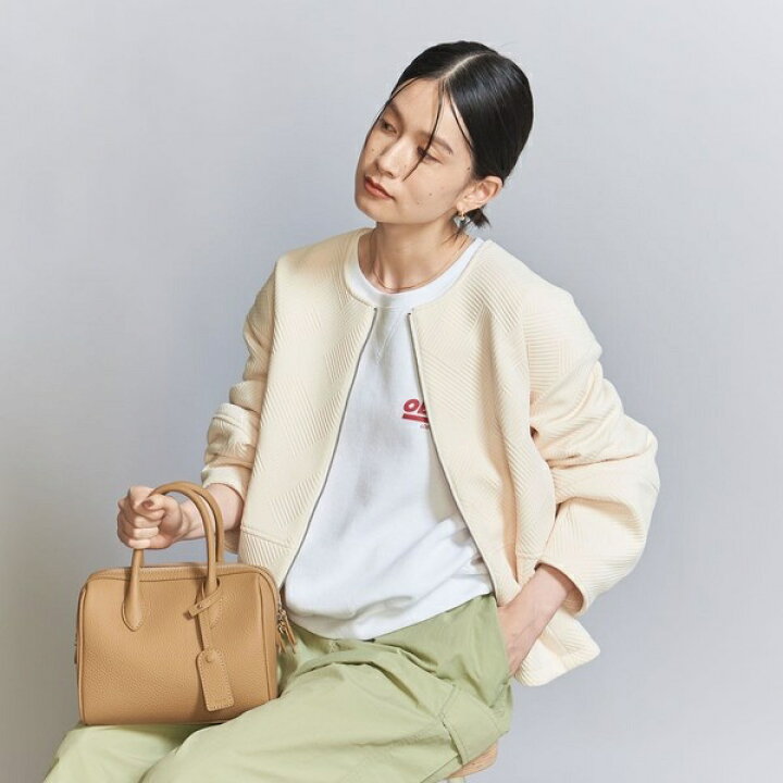 楽天市場】【WEB限定】フクレジャカード ノーカラージップブルゾン 