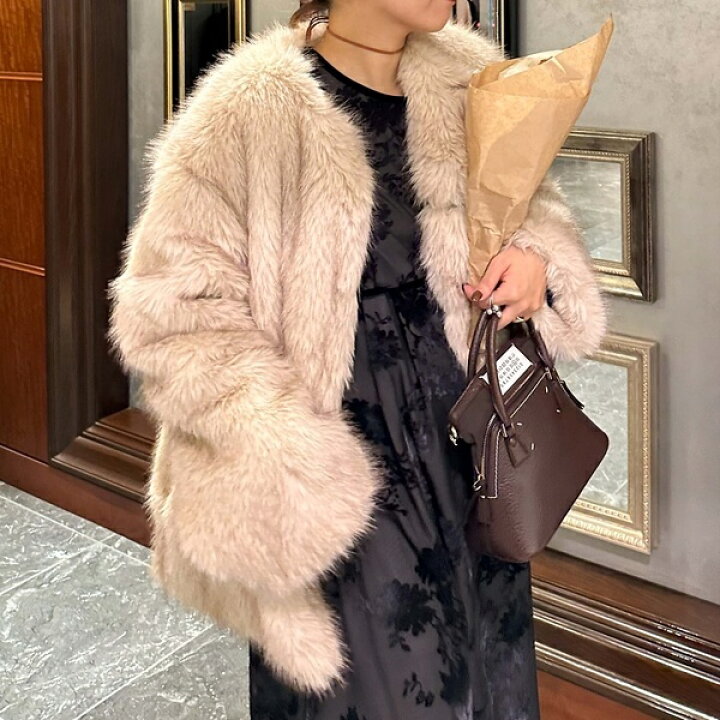 楽天市場】＜Ltd．＞No Collar VOLUME Fur 